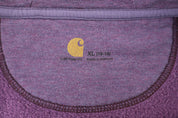 Women's Carhartt Embroidered Logo Full Zip Hoodie - Jacket - Thrifted Threads