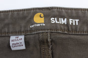 Women's Carhartt Green Slim Fit Pants - Pants/Shorts - Thrifted Threads