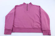 Women's Carhartt Half Zip Pink Pullover Sweater - Sweatshirt - Thrifted Threads
