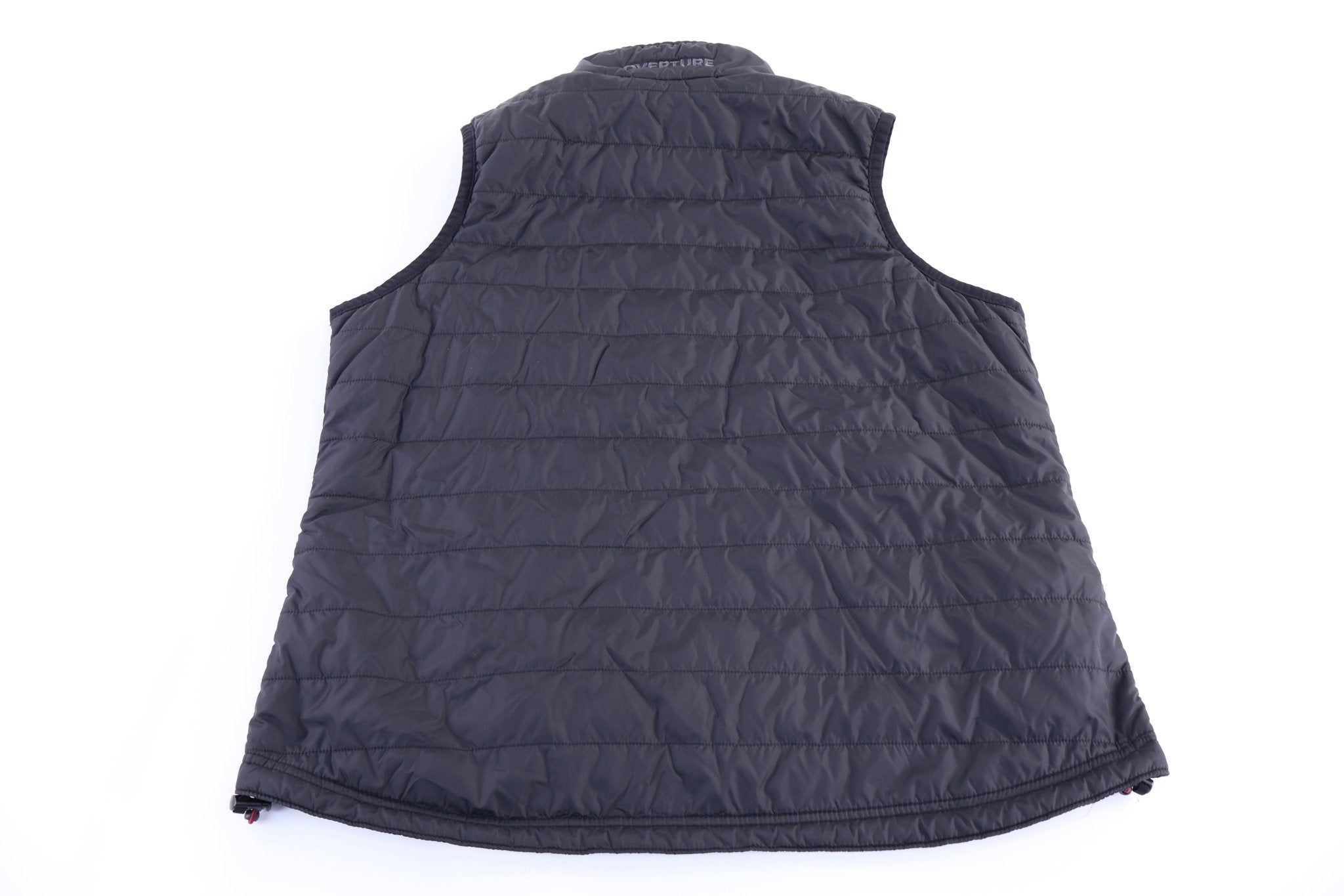 Women's Carhartt Logo Patch Black Full Zip Vest - Vest - Thrifted Threads