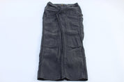 Women's Carhartt Logo Patch Grey Double Knee Pants - Pants/Shorts - Thrifted Threads