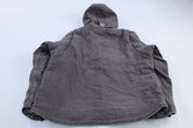 Women's Carhartt Logo Patch Grey Full Swing Caldwell Jacket - ThriftedThreads.com