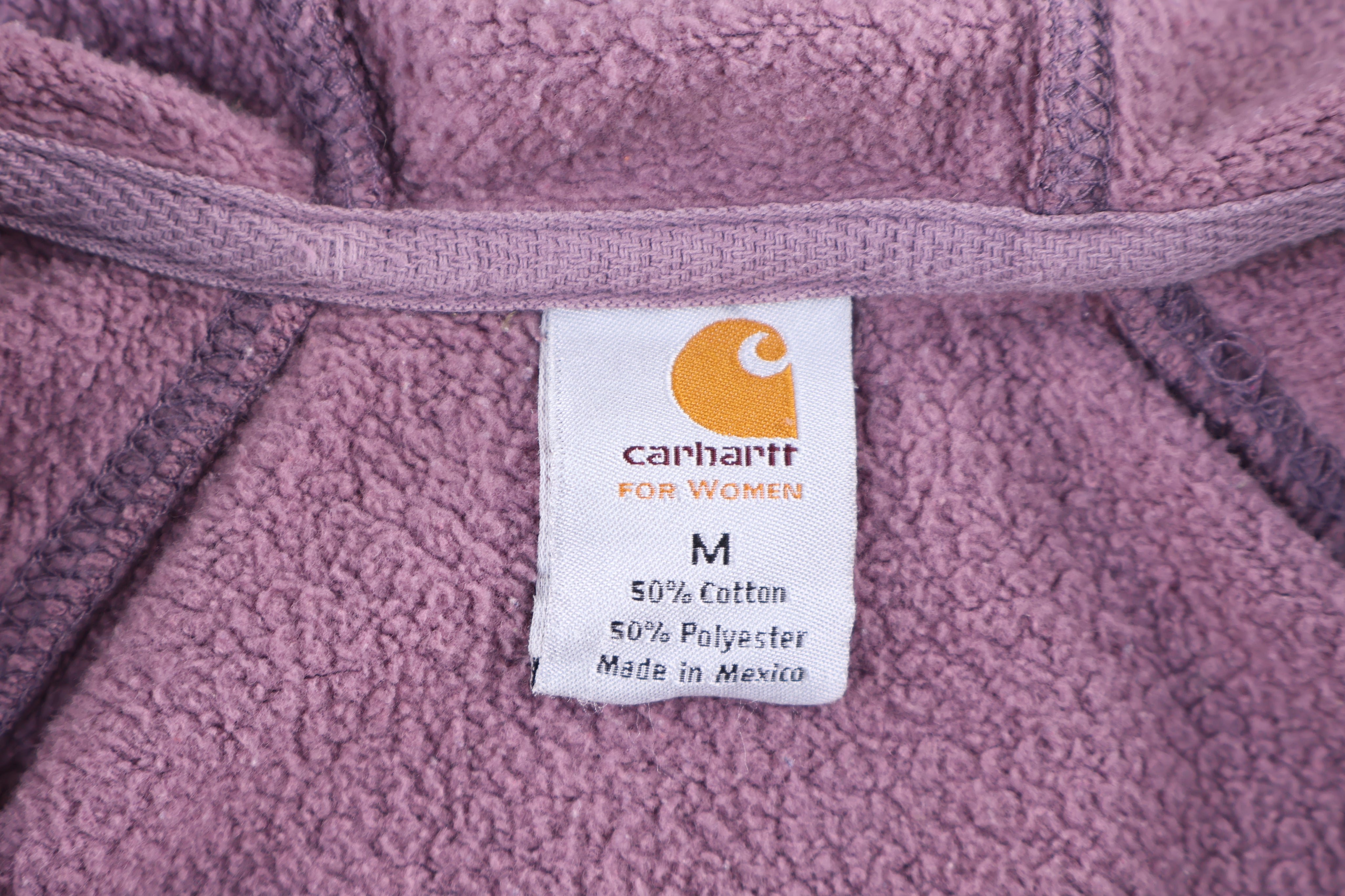 Women's Carhartt Purple Full Zip Hoodie - Jacket - Thrifted Threads