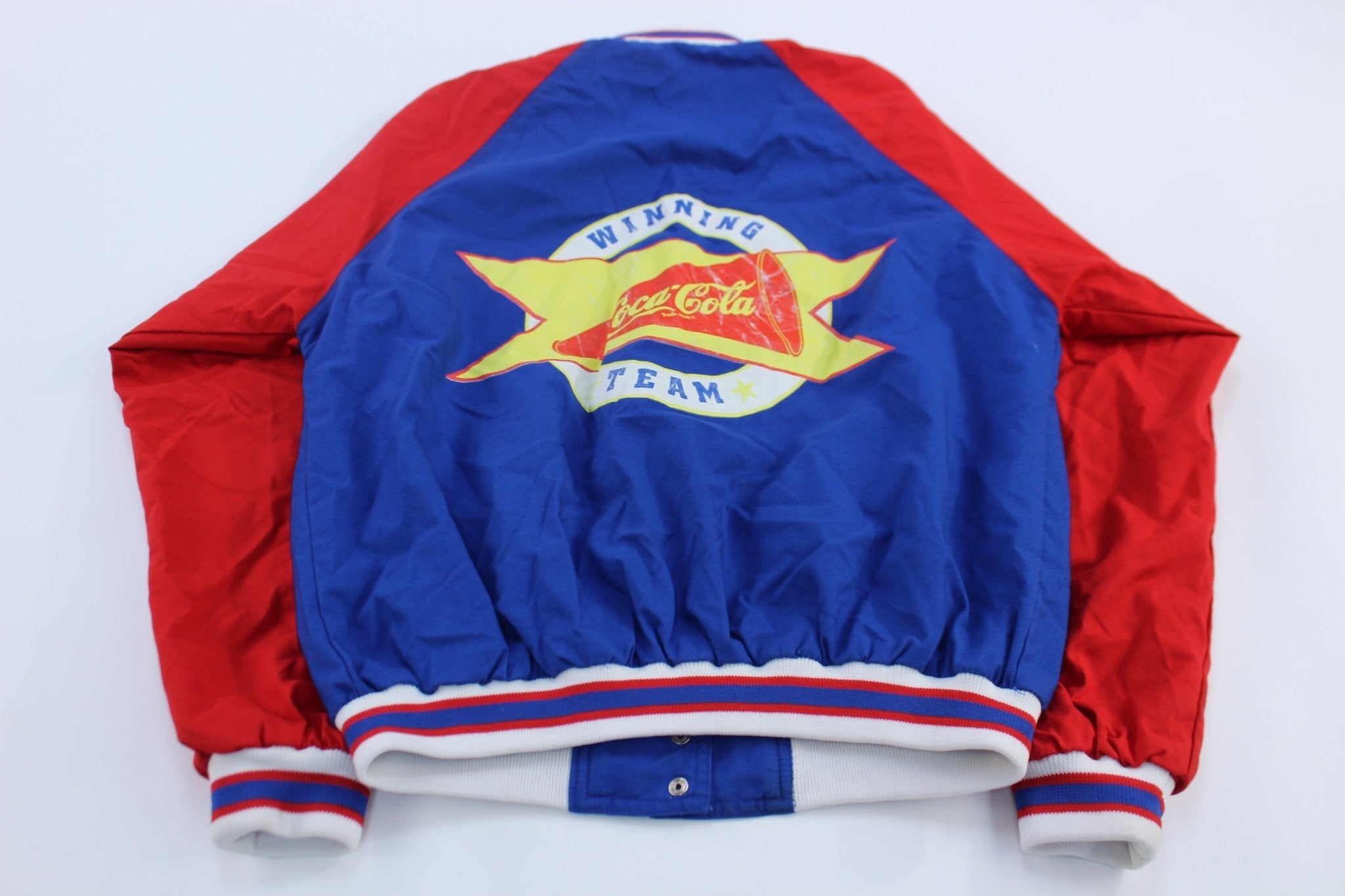 Women's Coca-Cola Cheerleader Winning Team University Jacket - Jackets - Thrifted Threads