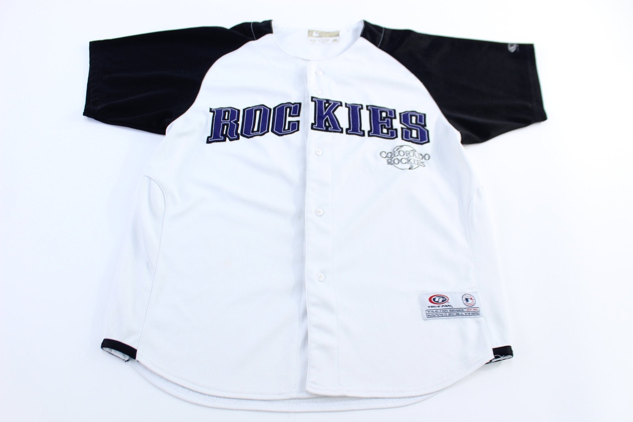 Women's Colorado Rockies Baseball Jersey - ThriftedThreads.com