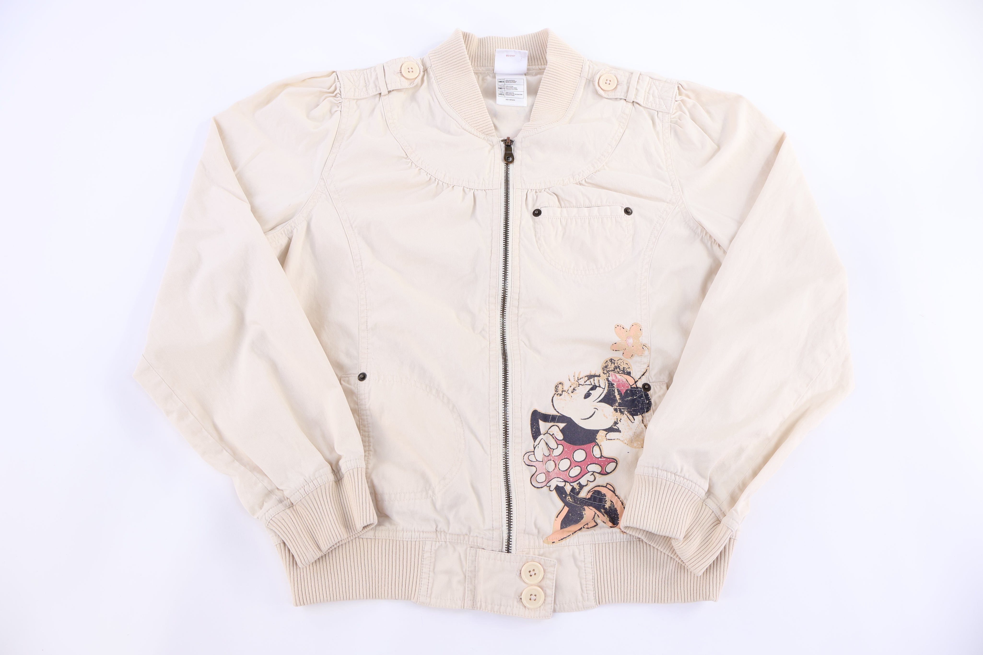 Women's Disney Minnie Mouse Full Zip Jacket - Jacket - Thrifted Threads