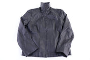 Women's East 5th Black Leather Jacket - Jacket - Thrifted Threads