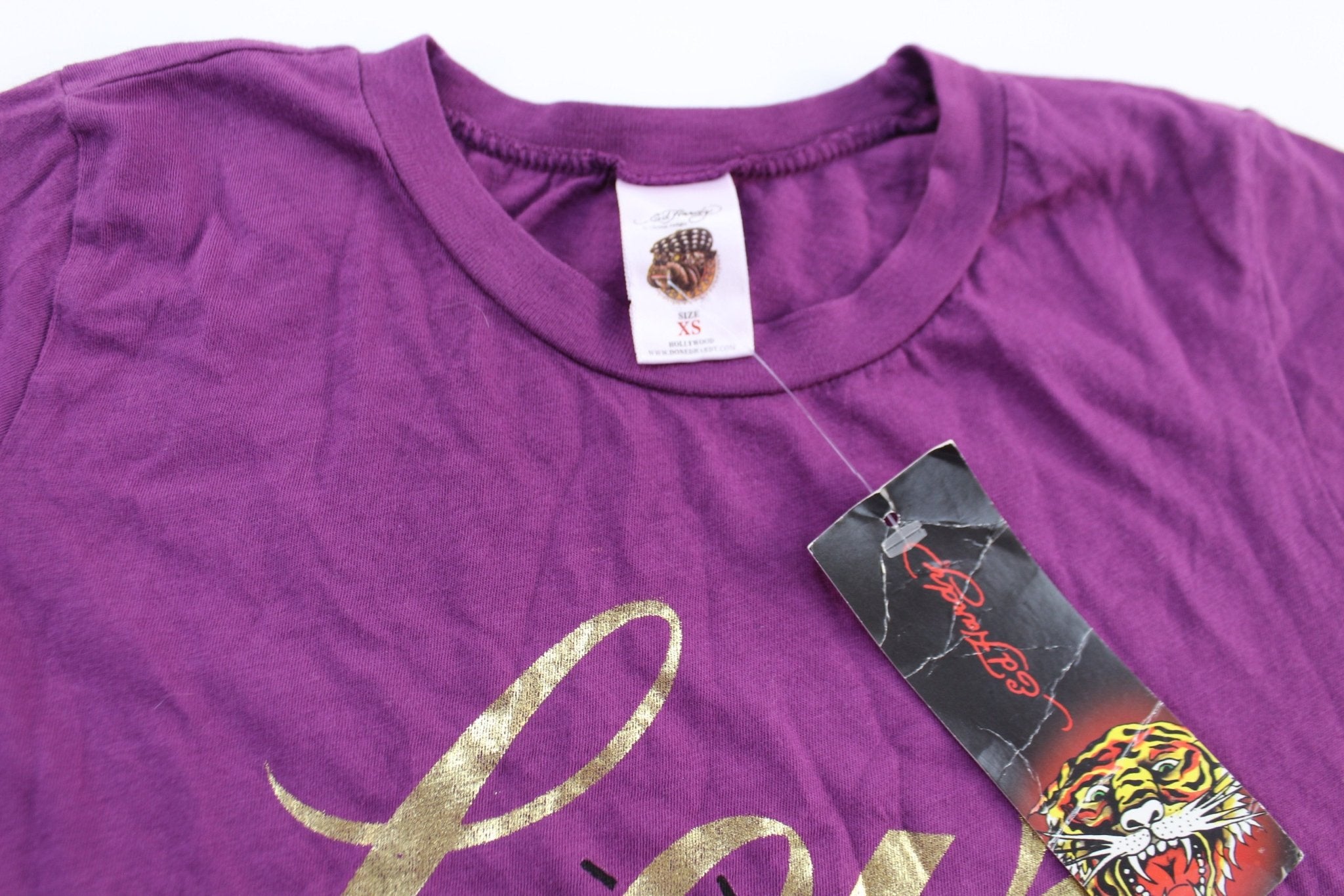 Women's Ed Hardy Love Graphic T-Shirt - ThriftedThreads.com