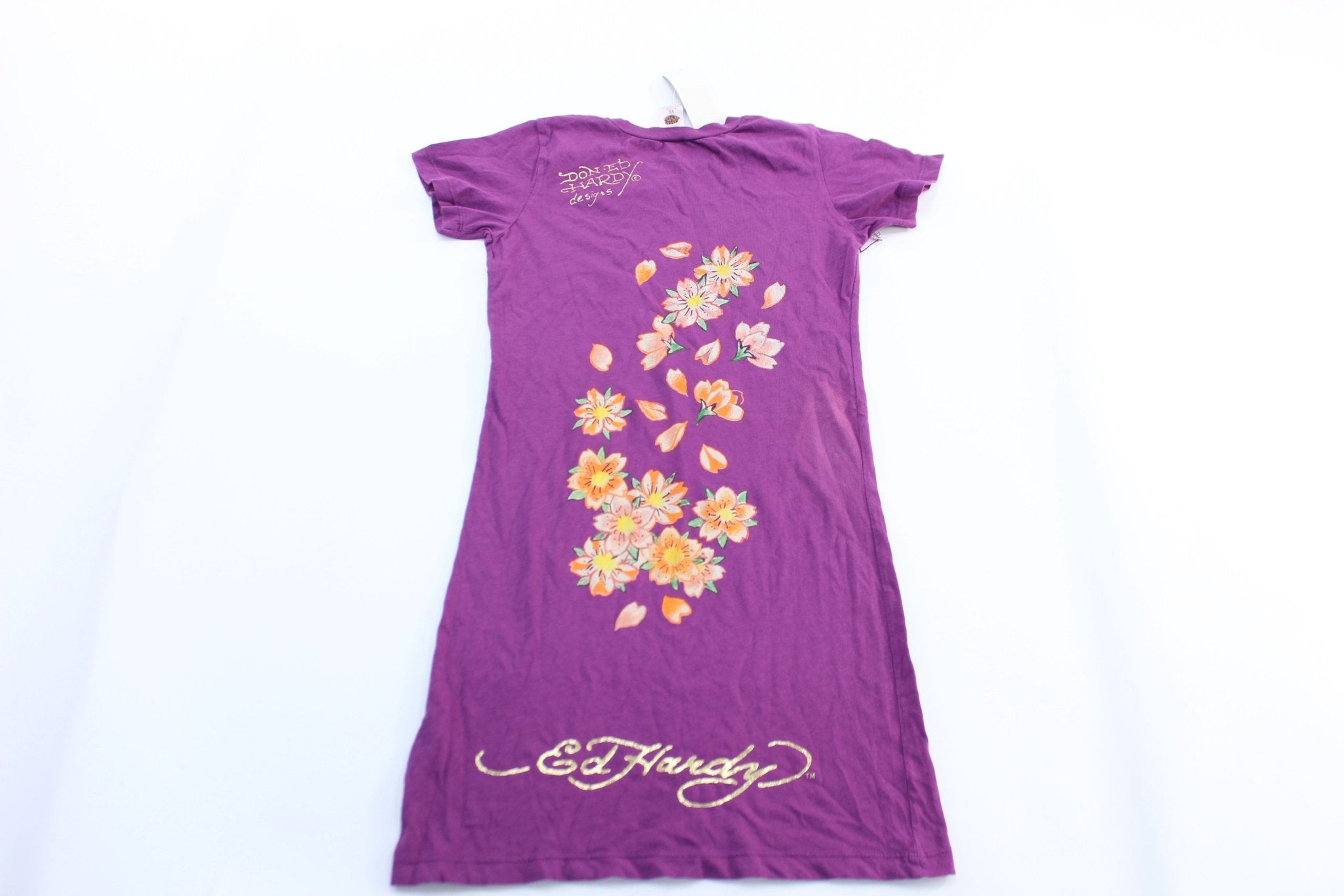 Women's Ed Hardy Love Graphic T-Shirt - ThriftedThreads.com