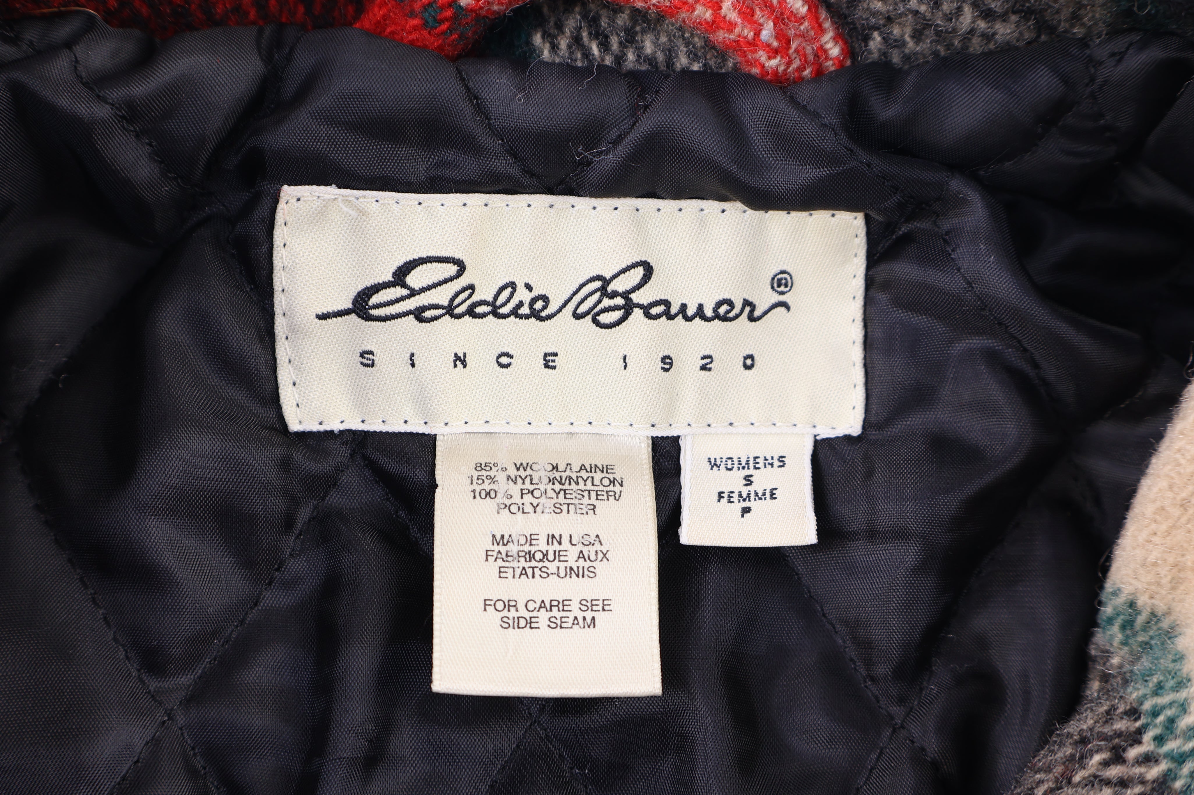 Women's Eddie Bauer Multicolor Full Zip Jacket - Jacket - Thrifted Threads