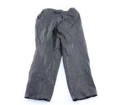 Women's Evan Davies Black Leather Pants - ThriftedThreads.com
