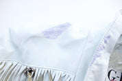 Women's G-III White Fringed Leather Coat - Jacket - Thrifted Threads