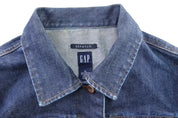 Women's Gap Dark Wash Denim Jacket - ThriftedThreads.com