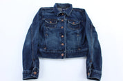 Women's GAP Dark Wash Denim Jacket - Jacket - Thrifted Threads