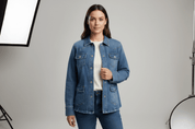Women's GAP Dark Wash Denim Jacket - Jacket - Thrifted Threads