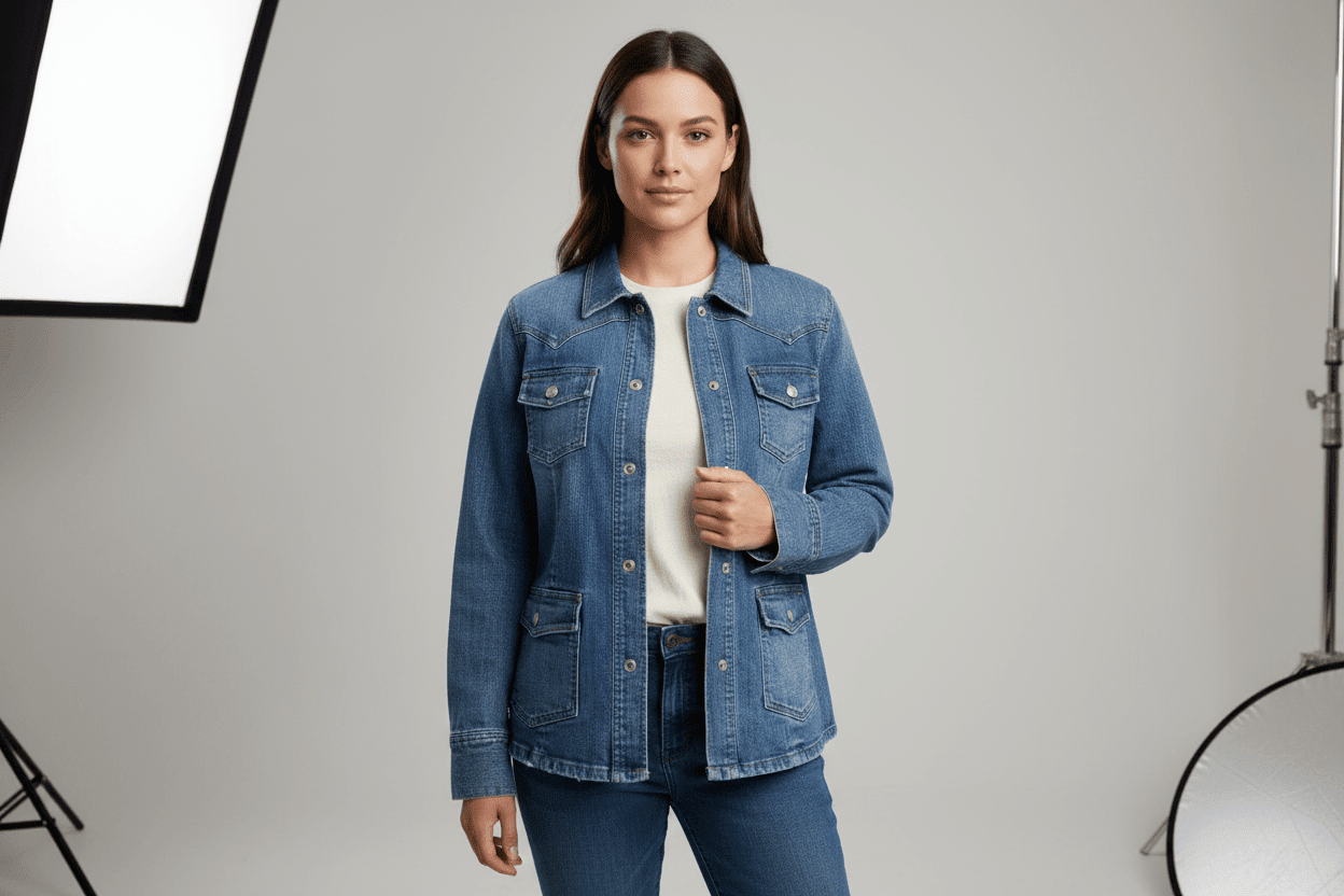 Women's GAP Dark Wash Denim Jacket - Jacket - Thrifted Threads