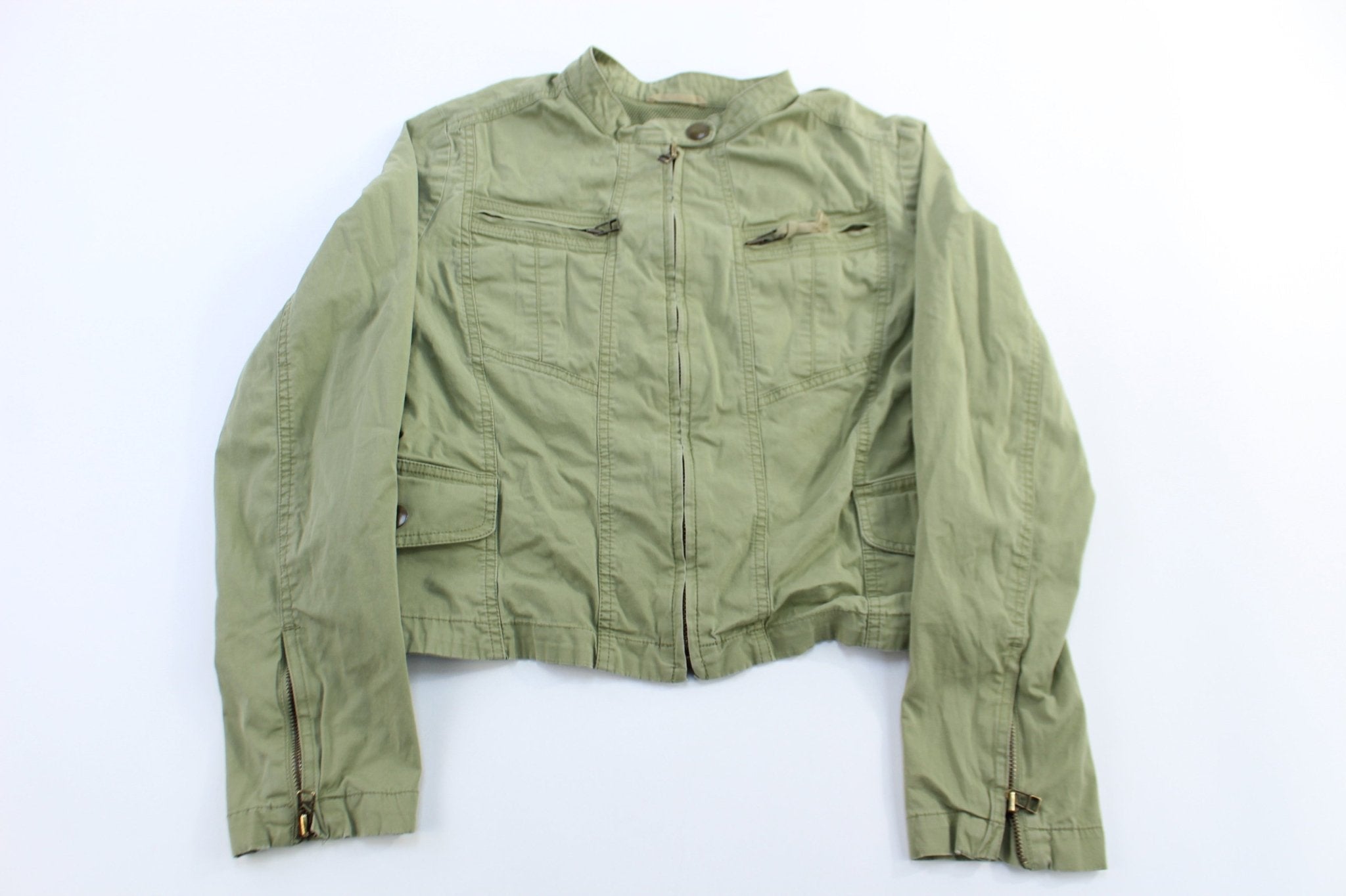 Women's GAP Green Full Zip Jacket - Jacket - Thrifted Threads