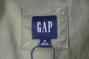 Women's GAP Olive Green Full Zip Jacket - jacket - Thrifted Threads