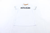 Women's Germany Embroidered Patch Soccer Jersey - ThriftedThreads.com