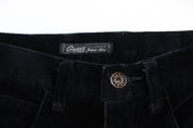 Women's Guess Black Velvet Pants - Pants/Shorts - Thrifted Threads