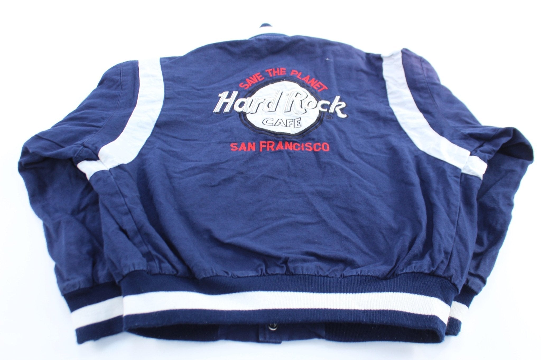 Women's Hard Rock Cafe Embroidered San Francisco Jacket - Jackets - Thrifted Threads