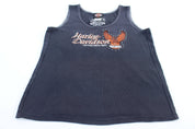 Women's Harley Davidson Embroidered Tank Top - ThriftedThreads.com