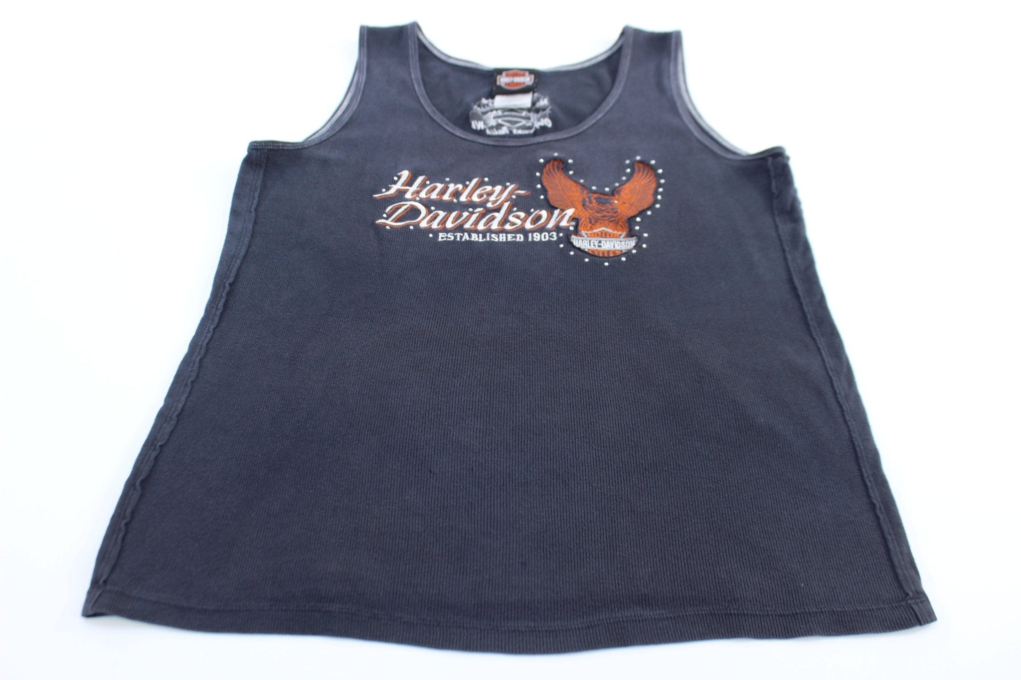 Women's Harley Davidson Embroidered Tank Top - Jerseys/Tanks - Thrifted Threads