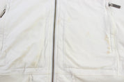 Women's Harley Davidson Embroidered White Jacket - Jacket - Thrifted Threads