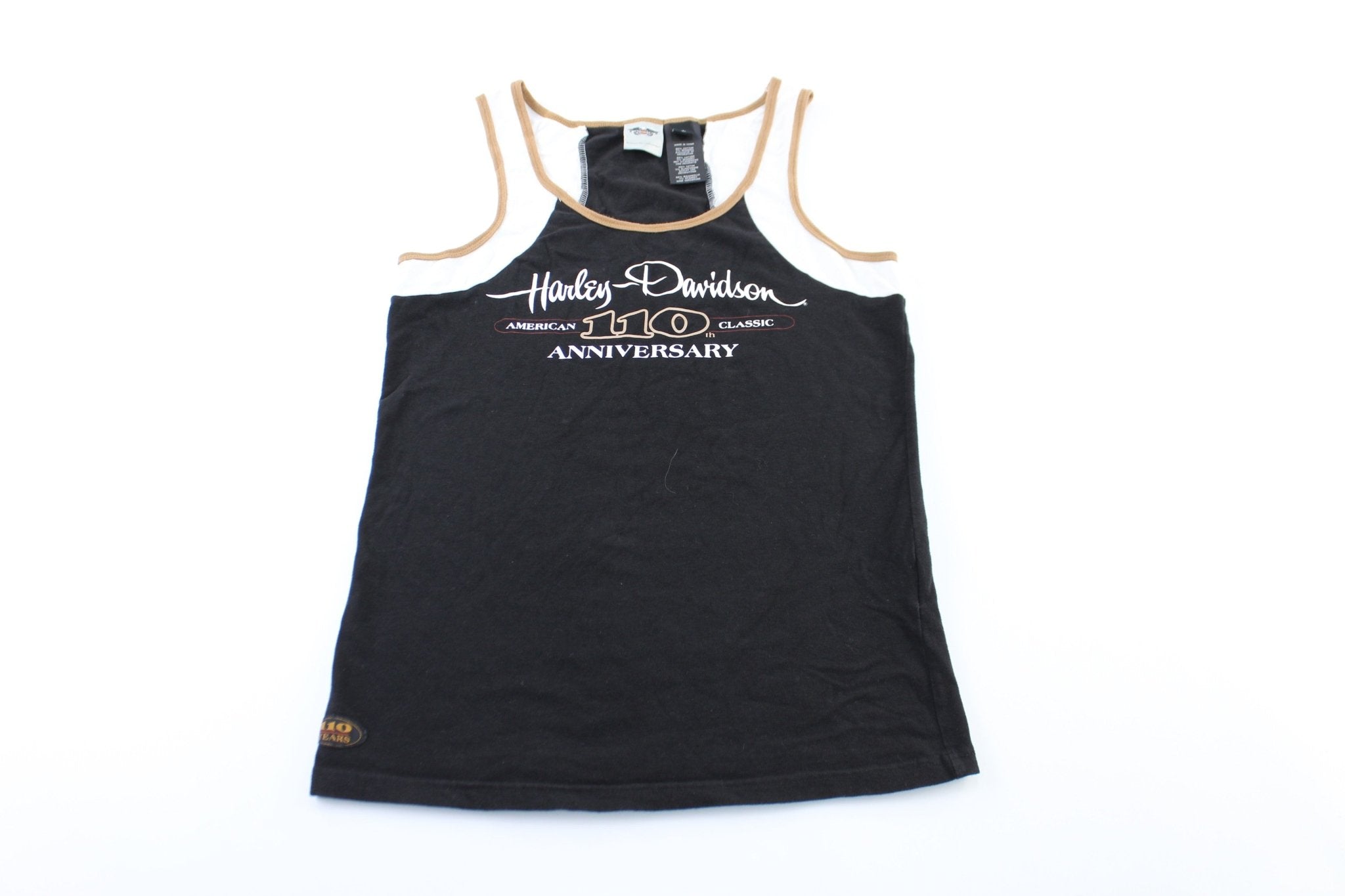Women's Harley Davidson Motorcycles 110th Anniversary Tank Top - ThriftedThreads.com