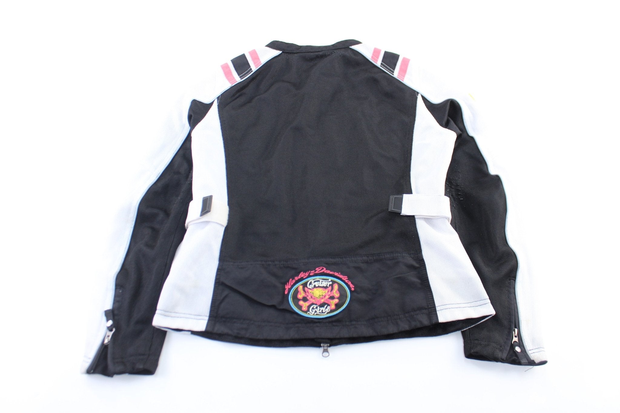 Women's Harley Davidson Motorcycles Biker Zip Up Jacket - ThriftedThreads.com