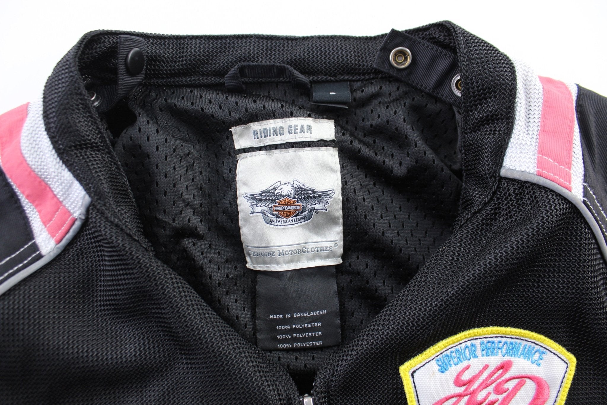 Women's Harley Davidson Motorcycles Biker Zip Up Jacket - ThriftedThreads.com