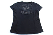 Women's Harley Davidson Motorcycles Black Biker T-Shirt - ThriftedThreads.com