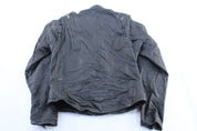 Women's Harley Davidson Motorcycles Black Leather Biker Jacket - ThriftedThreads.com