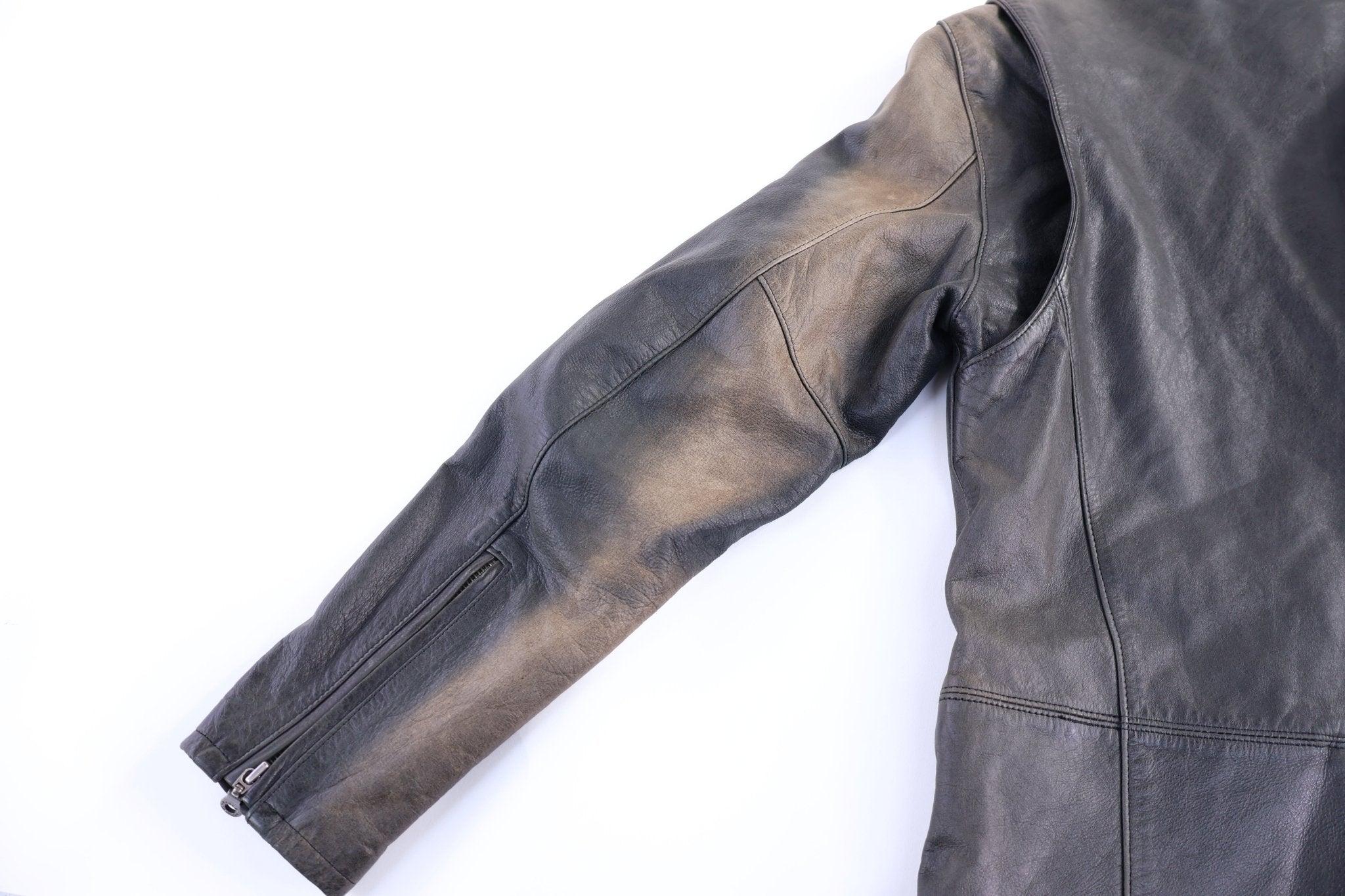 Women's Harley Davidson Motorcycles Black Leather Jacket - Jacket - Thrifted Threads