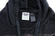 Women's Harley Davidson Motorcycles Black Pullover Hoodie - ThriftedThreads.com