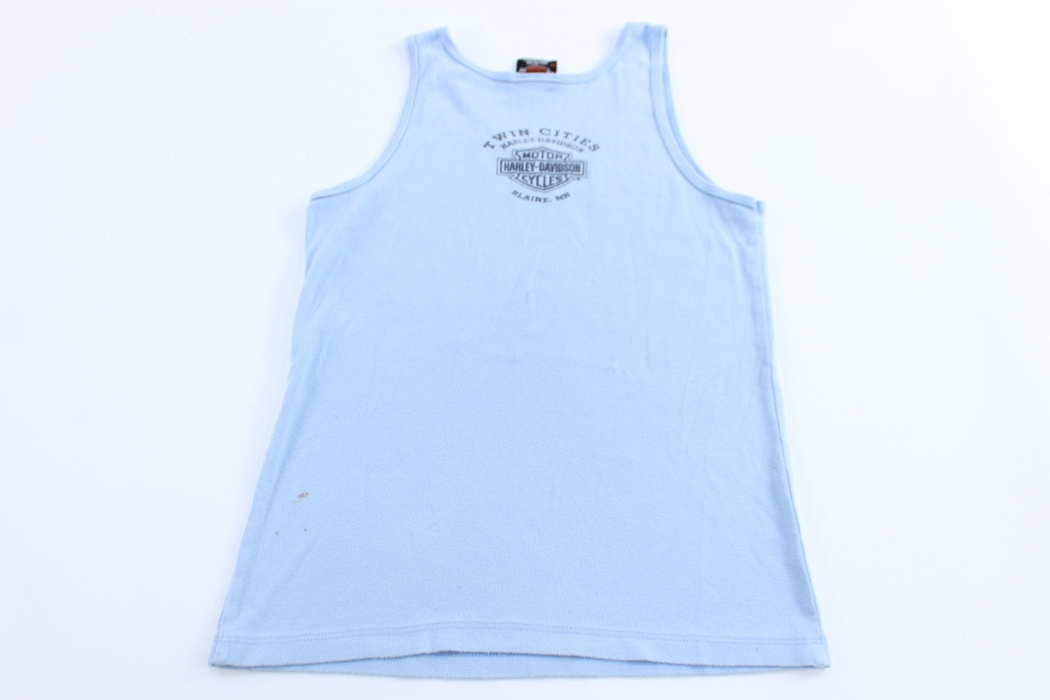 Women's Harley Davidson Motorcycles Blaine, Minnesota Tank Top - Jerseys/Tanks - Thrifted Threads
