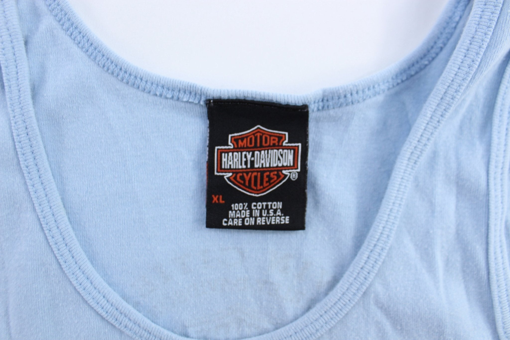 Women's Harley Davidson Motorcycles Blaine, Minnesota Tank Top - Jerseys/Tanks - Thrifted Threads