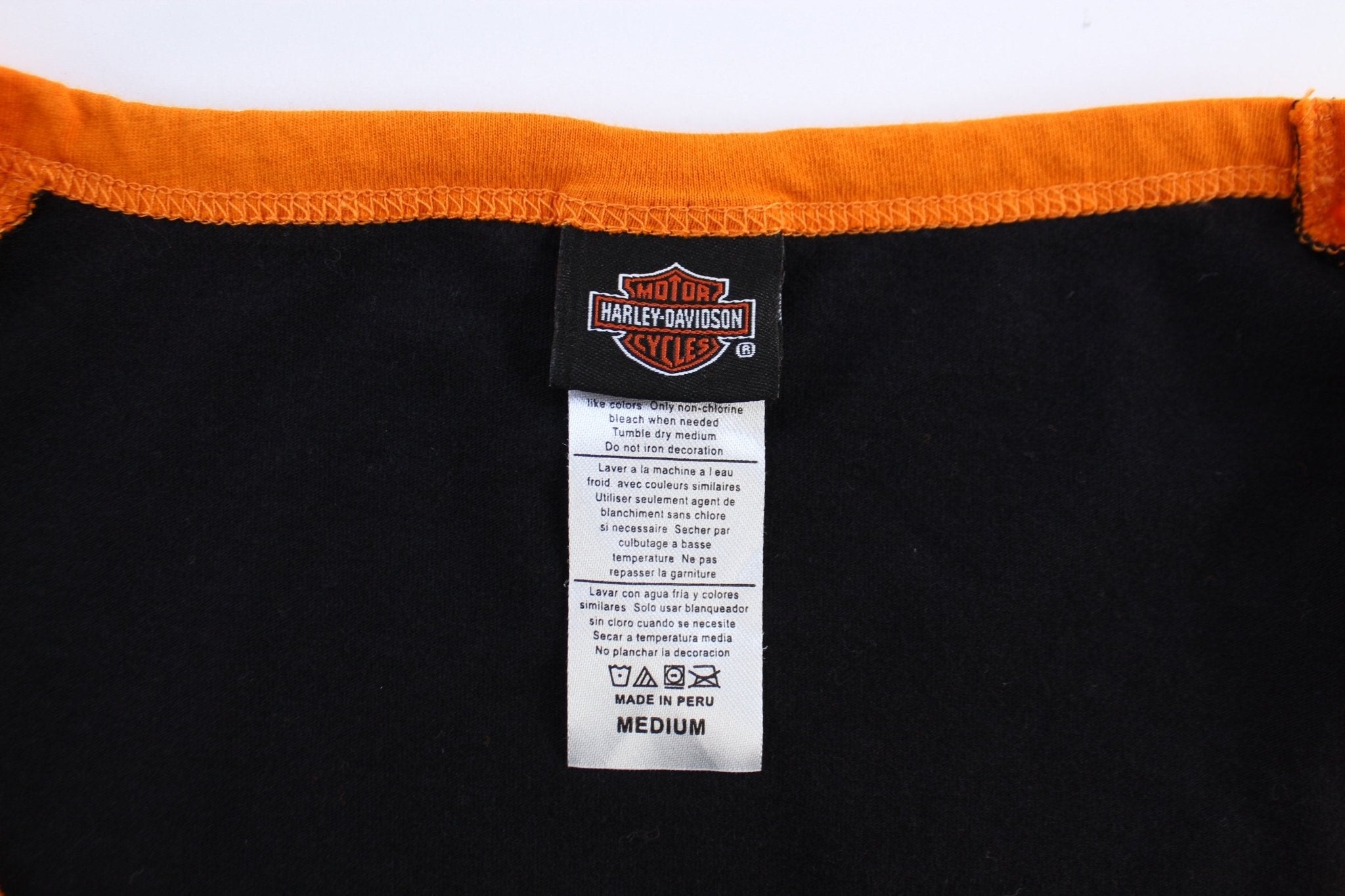 Women's Harley Davidson Motorcycles Bossler City, Louisiana T-Shirt - T-Shirts - Thrifted Threads