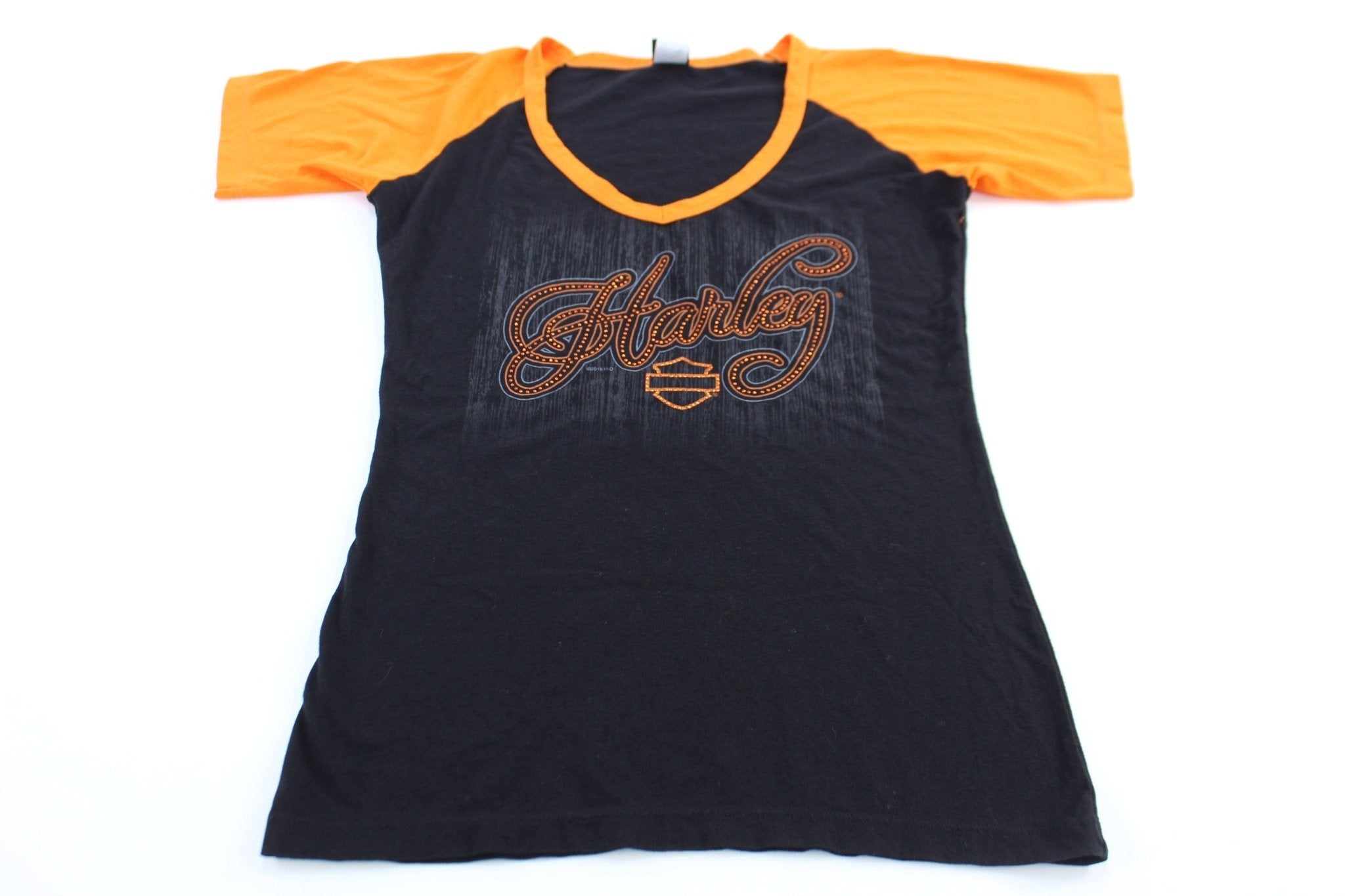 Women's Harley Davidson Motorcycles Bossler City, Louisiana T-Shirt - T-Shirts - Thrifted Threads