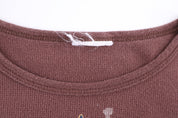 Women's Harley Davidson Motorcycles Brown Thermal LS T-shirt - Shirts & Tops - Thrifted Threads