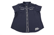 Women's Harley Davidson Motorcycles Button Down - Button Ups/Downs - Thrifted Threads