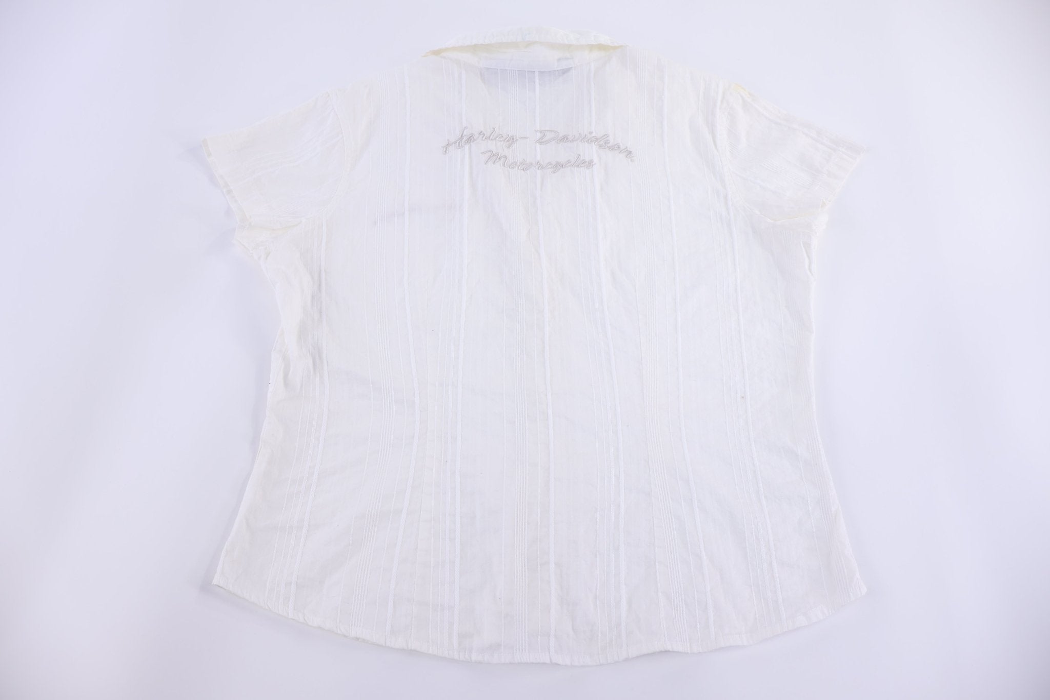 Women's Harley Davidson Motorcycles Button Down - Button Ups/Downs - Thrifted Threads