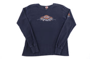 Women's Harley Davidson Motorcycles Colorado LS T-shirt - Shirts & Tops - Thrifted Threads