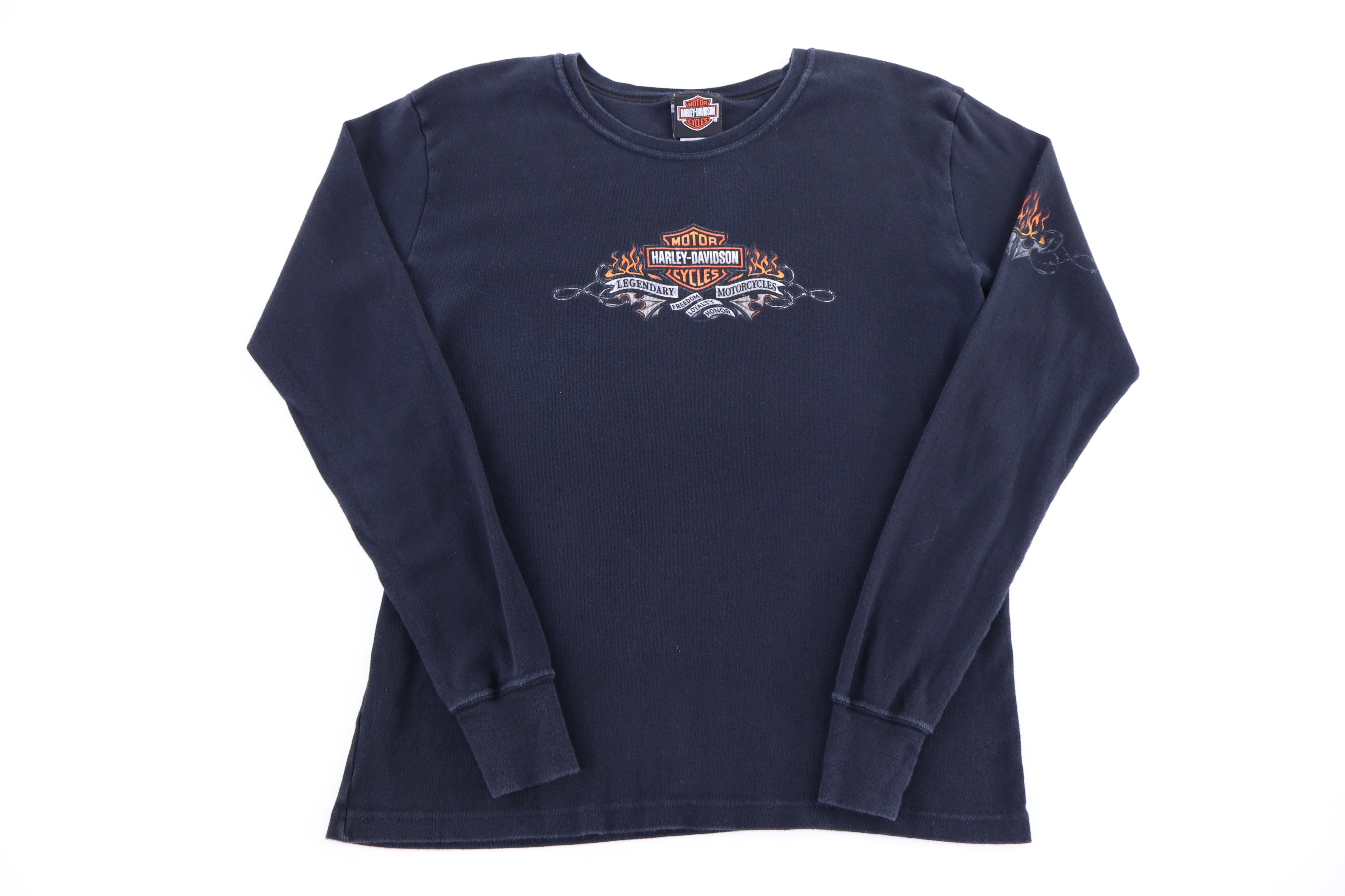 Women's Harley Davidson Motorcycles Colorado LS T-shirt - Shirts & Tops - Thrifted Threads