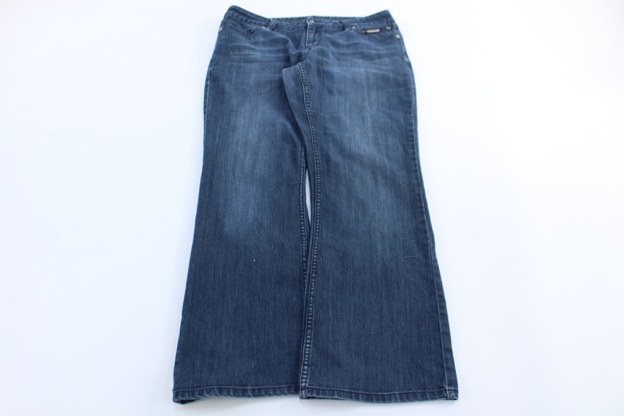 Women's Harley Davidson Motorcycles Dark Wash Denim Jeans - Pants/Shorts - Thrifted Threads