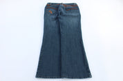 Women's Harley Davidson Motorcycles Dark Wash Denim Jeans - Pants/Shorts - Thrifted Threads