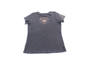 Women's Harley Davidson Motorcycles Daytona Beach, Florida T-Shirt - T-Shirt - Thrifted Threads
