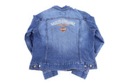 Women's Harley Davidson Motorcycles Denim Jacket - Jacket - Thrifted Threads