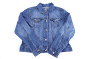 Women's Harley Davidson Motorcycles Denim Jacket - Jacket - Thrifted Threads