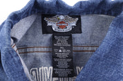 Women's Harley Davidson Motorcycles Denim Jacket - Jacket - Thrifted Threads